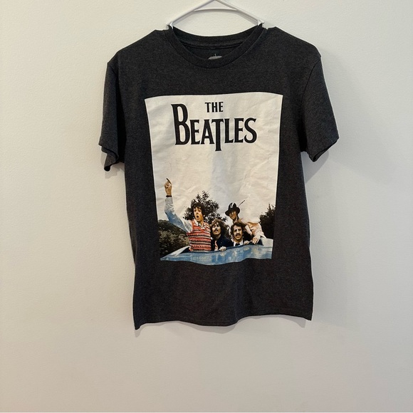 The Beatles Apple Corps The Beatles Graphics Picture Heather Grey Size Small - Picture 1 of 6